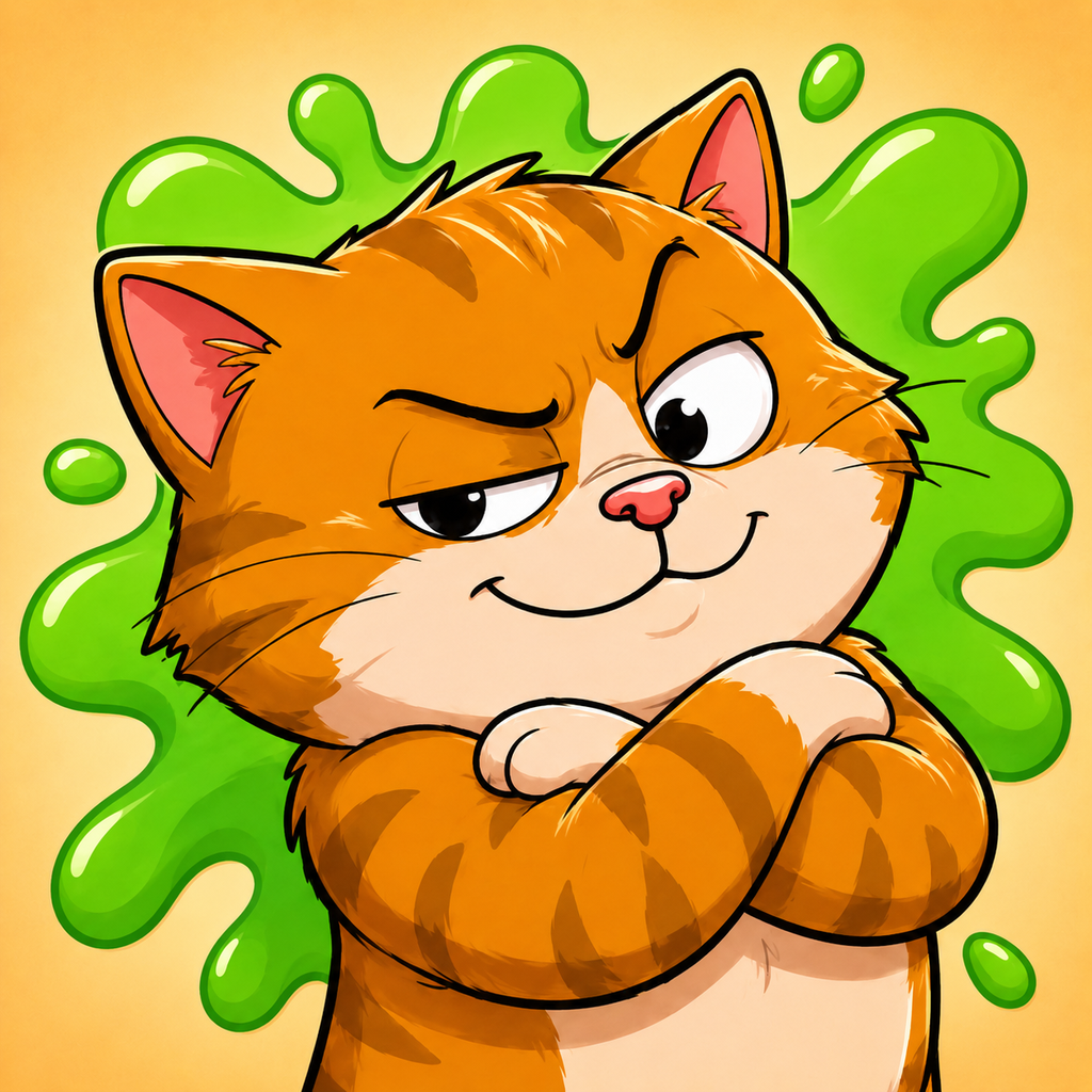 Puking Cat app icon