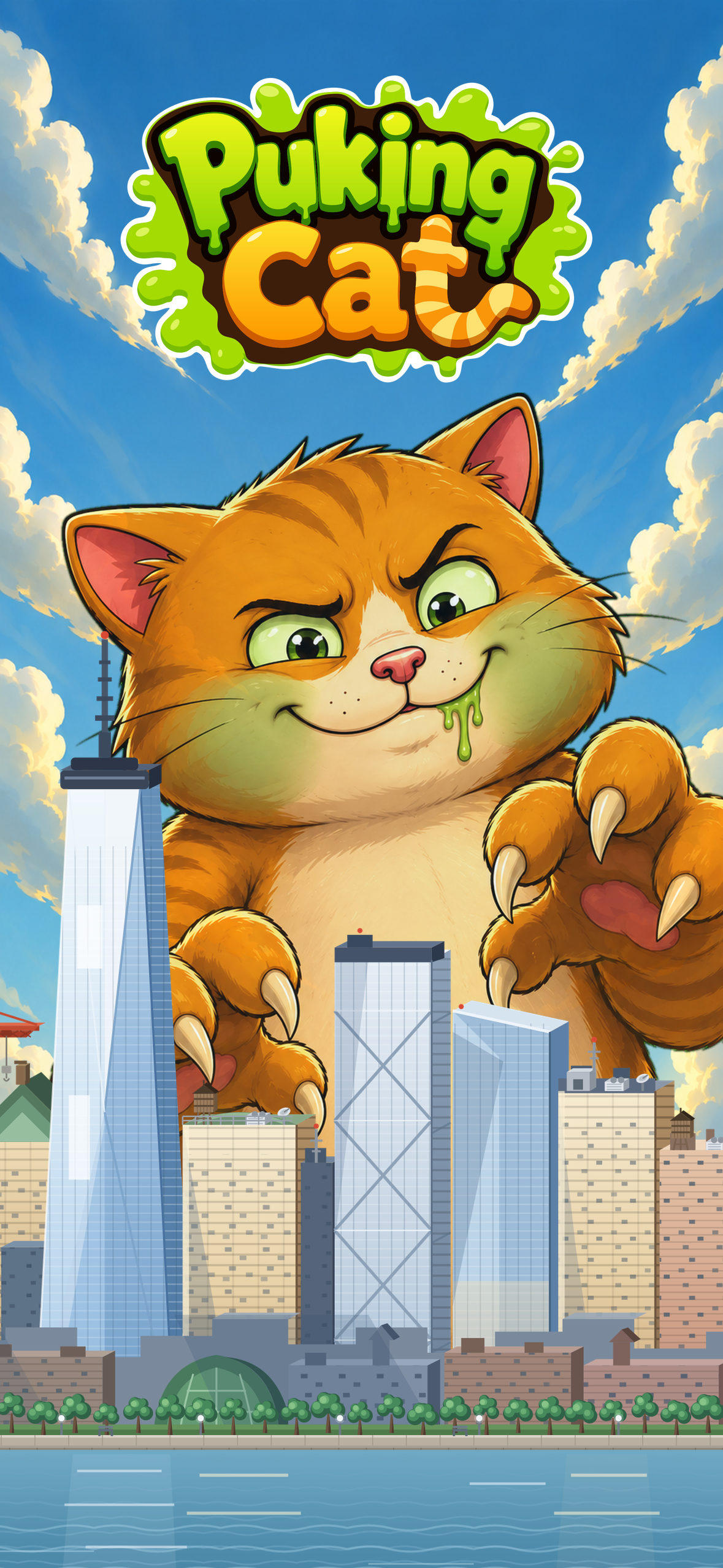 Puking Cat key art